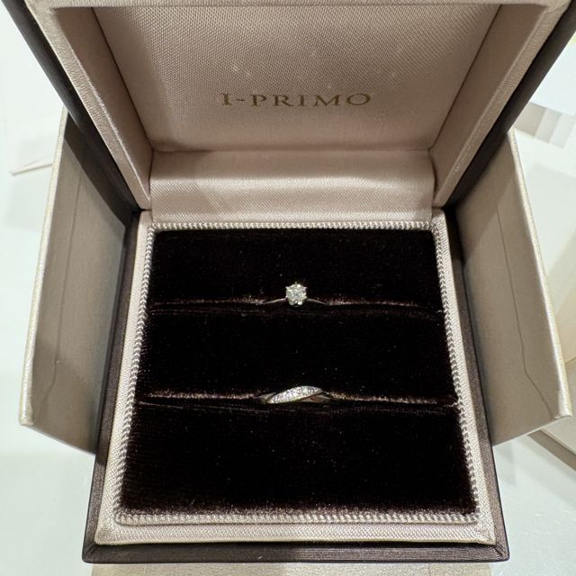 【アイプリモ(I-PRIMO)の口コミ】 パーソナルリング診断もしていただいたので、指にとても馴染んで、毎日つ…