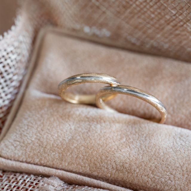 【Cayof(カヨフ)の口コミ】 結婚指輪と、その後子供が産まれた後の記念指輪の2回Cayofさんにお願いし…