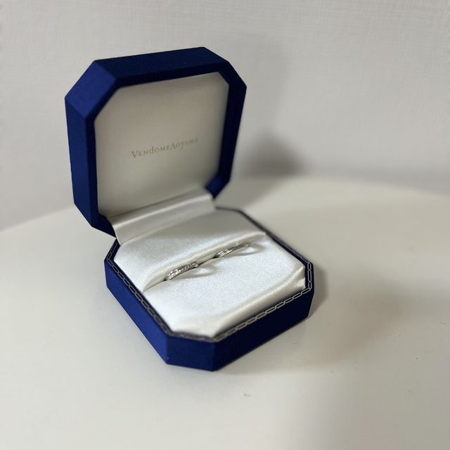 【ヴァンドーム青山(VENDOME AOYAMA)の口コミ】 ストレートラインなのにwaveデザインのようで他の商品と被らない点が魅力…