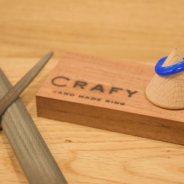 【CRAFY(クラフィ)の口コミ】 2人とも、ものづくりが好きなので手作りにこだわってお店を選ばせていただ…