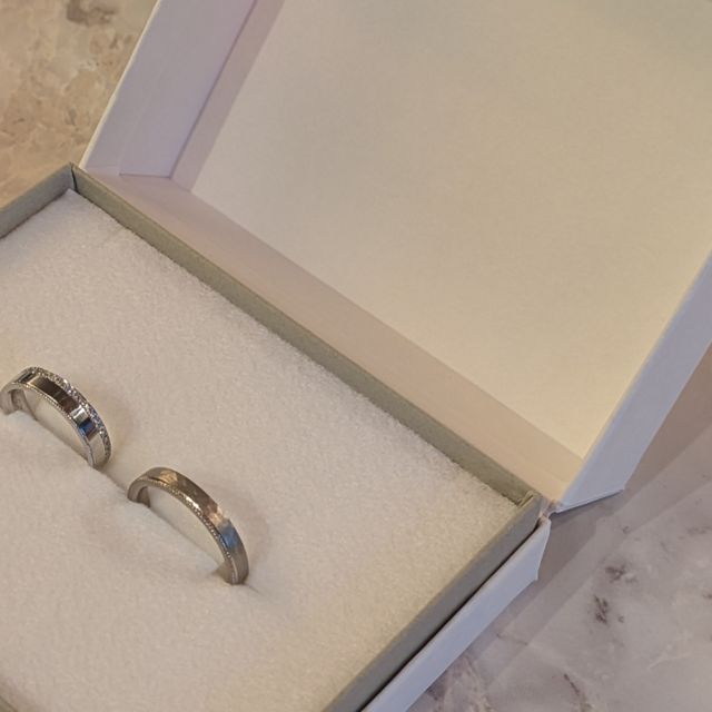 【atelier Kiona(アトリエキオナ)の口コミ】 鍛造製法の指輪。オーダーメイドならではの、唯一無二特別な
デザイン。既…