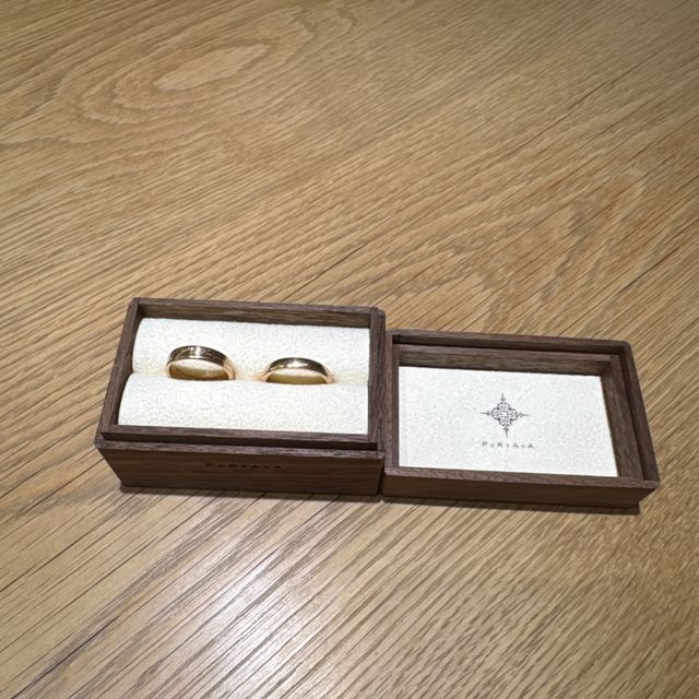 【BIJOUPIKO(ビジュピコ)の口コミ】 私は太めのリングが欲しかったので、旦那も合わせてもらいました。シンプ…