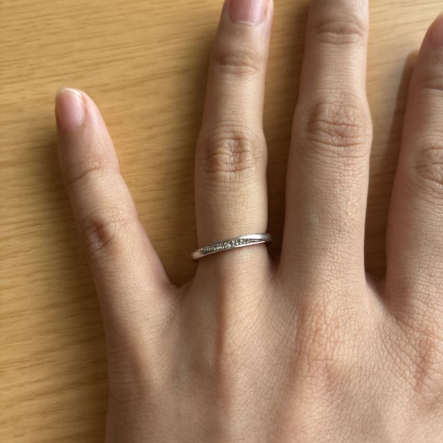 【銀座ダイヤモンドシライシの口コミ】 デザインで決めました！
ダイヤモンドシライシにはたくさんのデザインがあ…