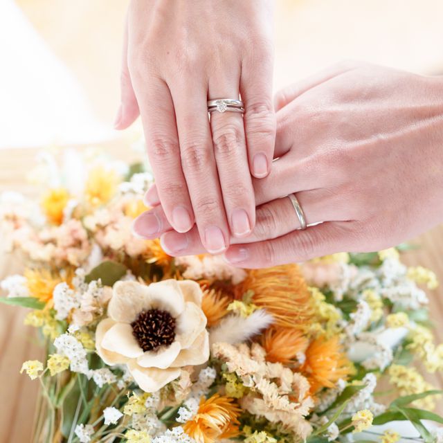 【ティファニー(Tiffany & Co.)の口コミ】 お互いの両親がシンプルな指輪を着用し、幼い頃からそれを見て育ったこと…