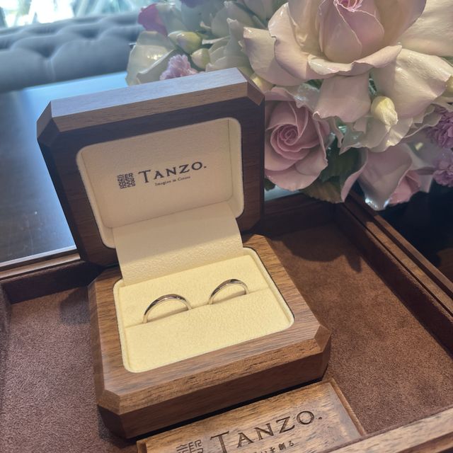 【TANZO.(鍛造指輪)の口コミ】 オーダーメイドだからこそできる自分の要望を全て叶えることができる。2人…