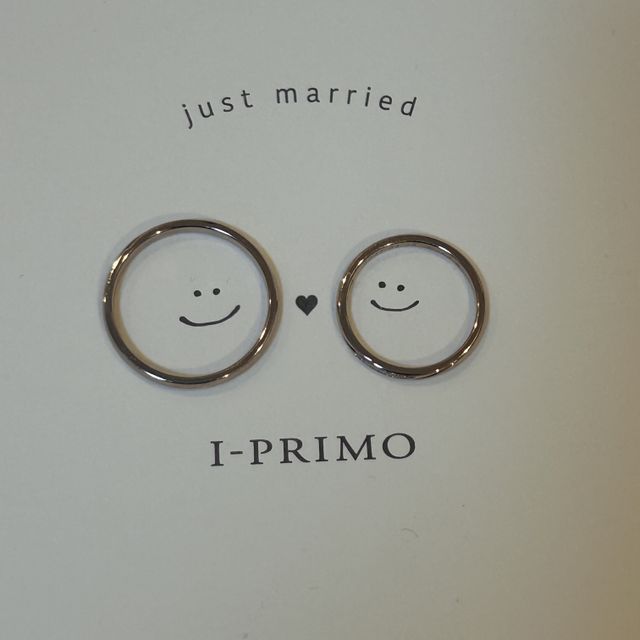 【アイプリモ(I-PRIMO)の口コミ】 結婚指輪といえばプラチナの指輪が王道だと思いますが、誰とも被らない&qu…