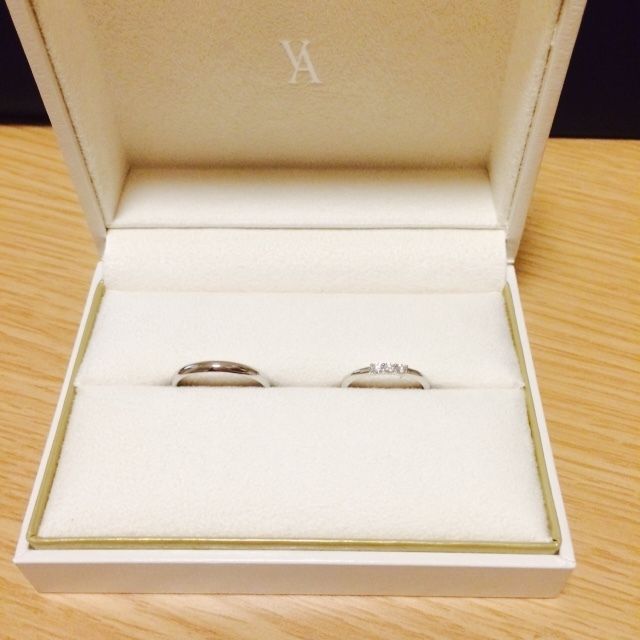 【ヴァンドーム青山(VENDOME AOYAMA)の口コミ】 理想のデザインだったので。
本当は婚約指輪（スタージュエリー）とあわせ…