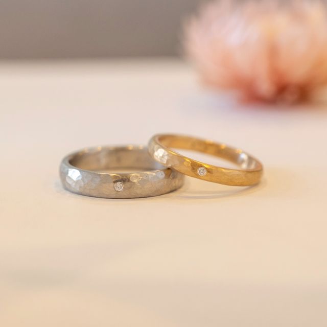 【ジュエリー工房 YAMAMOTOの口コミ】 店主の方がじっくりとお話を聞いてくださり、特別な刻印にも対応してくだ…