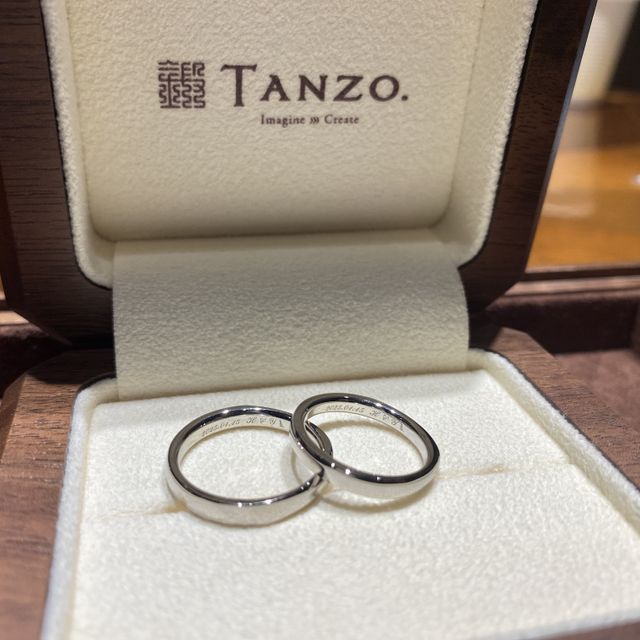 【TANZO.(鍛造指輪)の口コミ】 シンプルだけれどもポイントとなるデザインを入れてオリジナリティを出せ…