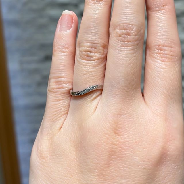 【アイプリモ(I-PRIMO)の口コミ】 指輪の素材については、今後もずっと付けていくであろう結婚指輪なので、…