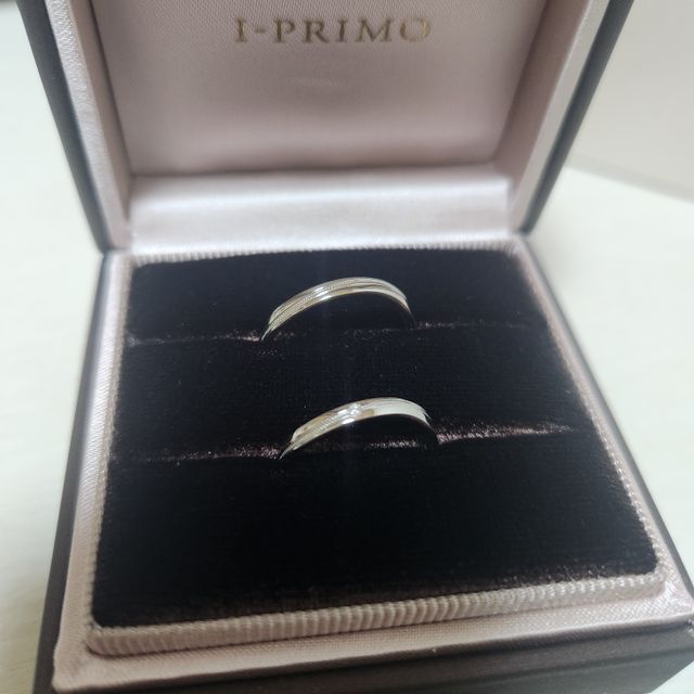 【アイプリモ(I-PRIMO)の口コミ】 選ぶ上で普段使いしやすいシンプルな見た目が重要でした。自分の指に合う…