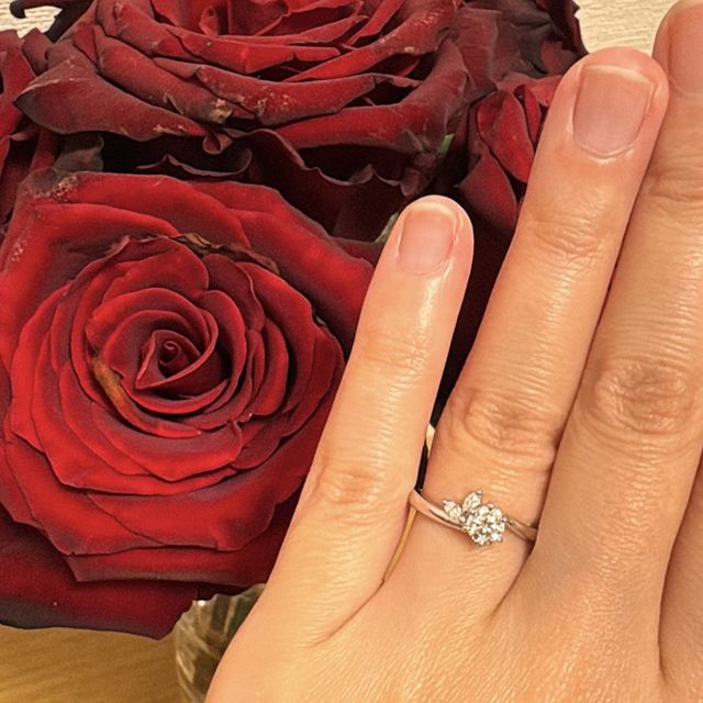 【俄(にわか)の口コミ】 色々なお店に行きましたが、月彩のデザインが可愛くて気に入ったので決め…