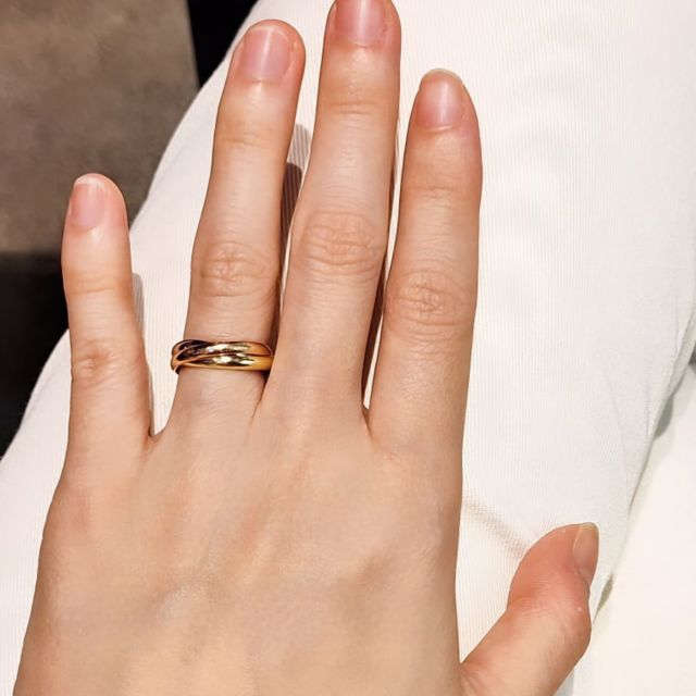 【カルティエ(Cartier)の口コミ】 トリニティは100年の歴史があるため、この先もデザインが廃れることのない…
