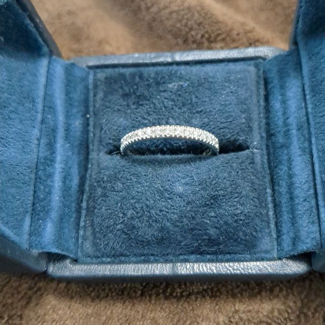 【BRILLIANCE+(ブリリアンスプラス)の口コミ】 日常生活では今回結婚１０周年記念で購入した結婚指輪のみをつけ、邪魔に…