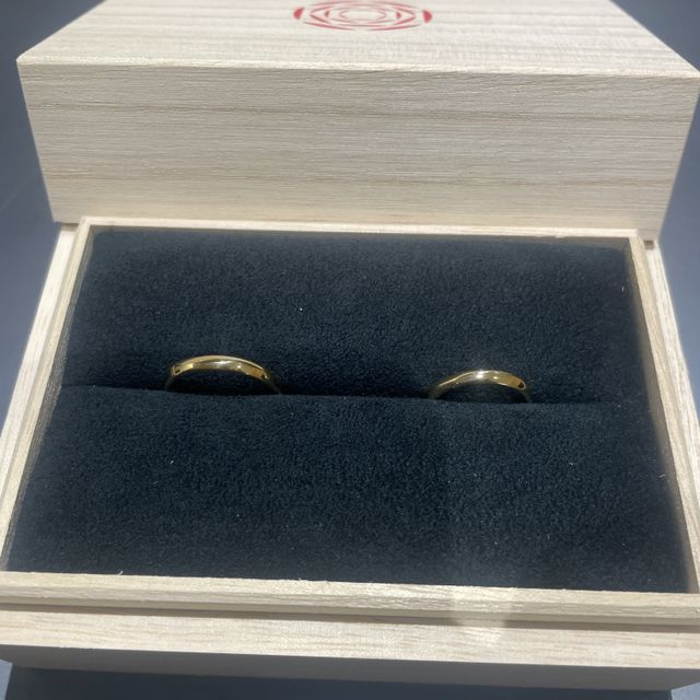 【出雲結(いずもゆい)の口コミ】 光結(ひかり)を購入しました。
光に当てると反射してよりラインをきれいに…