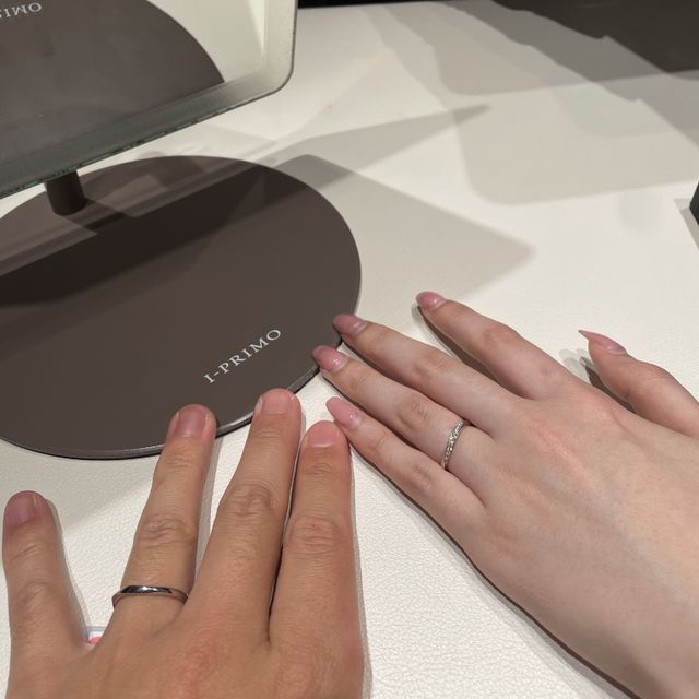 【アイプリモ(I-PRIMO)の口コミ】 シンプルで着け心地が良く、日常使いしやすい。ペアリングかつ、双方の希…