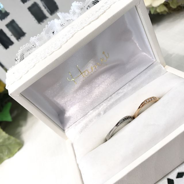 【Hamri(ハムリ)の口コミ】 1から自分たちでデザインを決められるところや
指輪を作るだけではなく、…