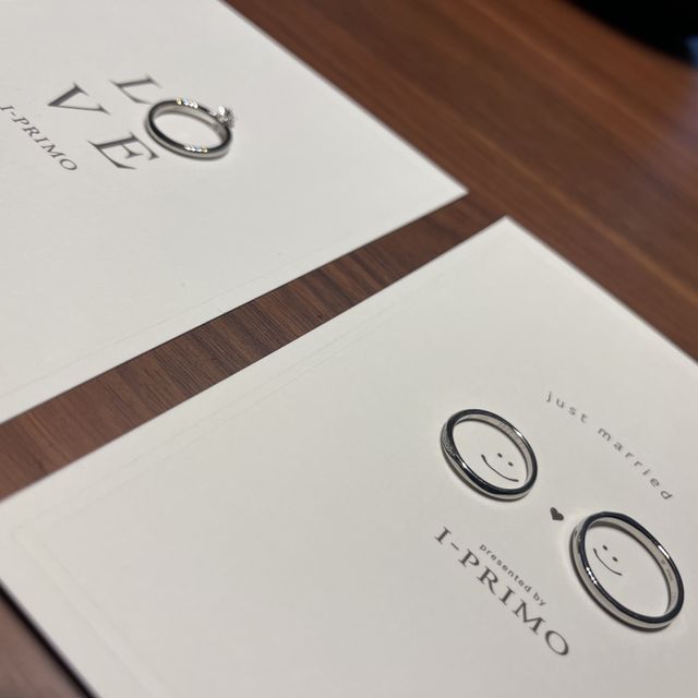 【アイプリモ(I-PRIMO)の口コミ】 細身でシンプルだけど綺麗めな指輪を探していました。また試着させてもら…