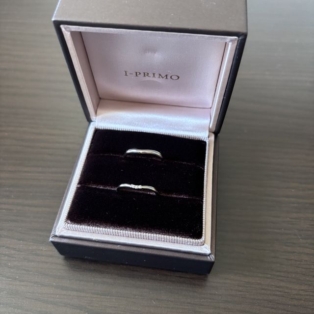 【アイプリモ(I-PRIMO)の口コミ】 細めの指輪が好みだったので、ほんとに理想の指輪に出会えました！！毎日…