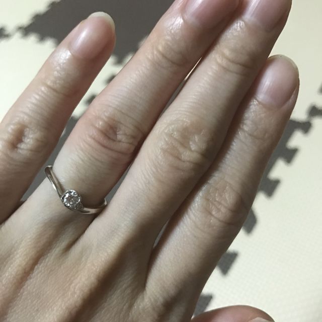 【TRECENTI(トレセンテ)の口コミ】 婚約指輪を購入する際、色々な店舗を見にいきましたが、一目惚れでした！…