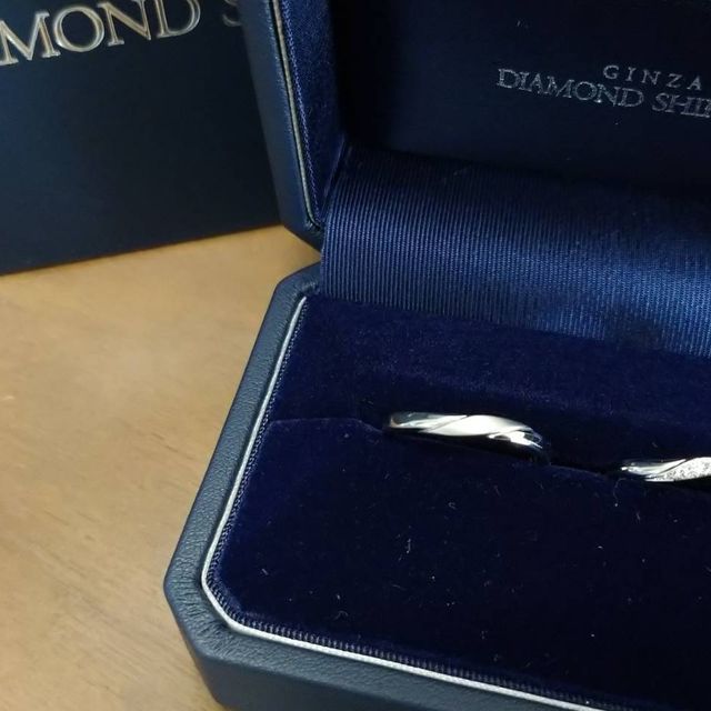 【銀座ダイヤモンドシライシの口コミ】 つけ心地がよく、素材も丈夫なので、普段もずっと着けていられる指輪にぴ…