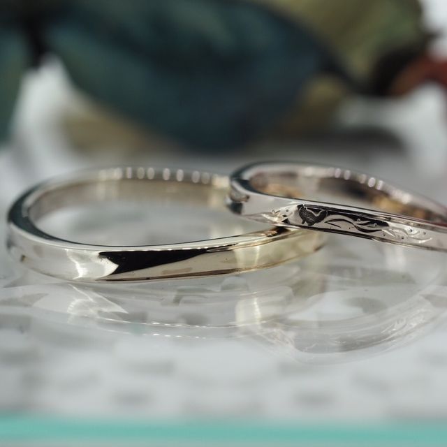 【Antille(アンティール)の口コミ】 今回は、たくさんある指輪のデザインや金属の種類の中から自分達が選択し…