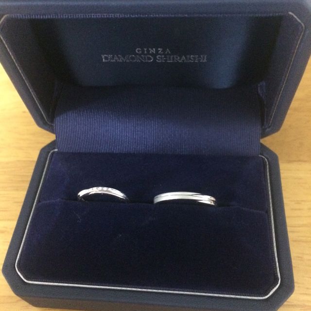 【銀座ダイヤモンドシライシの口コミ】 店員さんに希望を伝えていくつか似合いそうなものを選んできてくれたので…