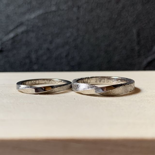 【ichi(イチ)の口コミ】 デザイン、素材など自分たちで決めることができ、唯一無二の指輪を作るこ…