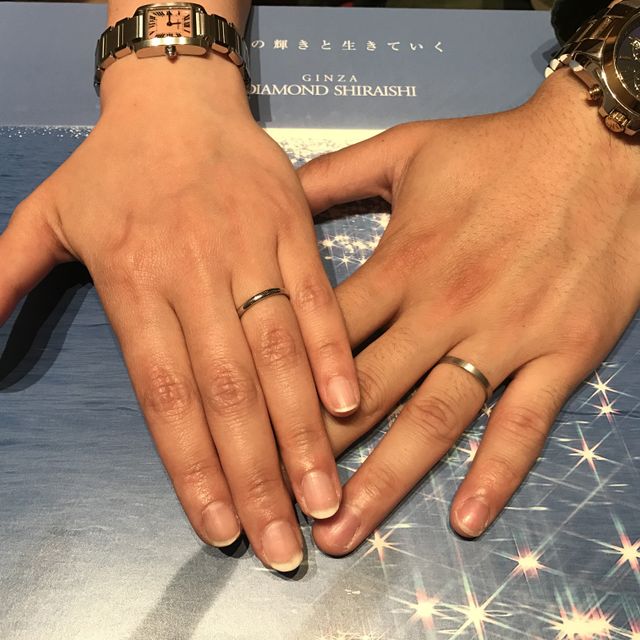 【銀座ダイヤモンドシライシの口コミ】 価格もよかったですが、後のメンテナンスの豊富に惹かれました。永久保証…