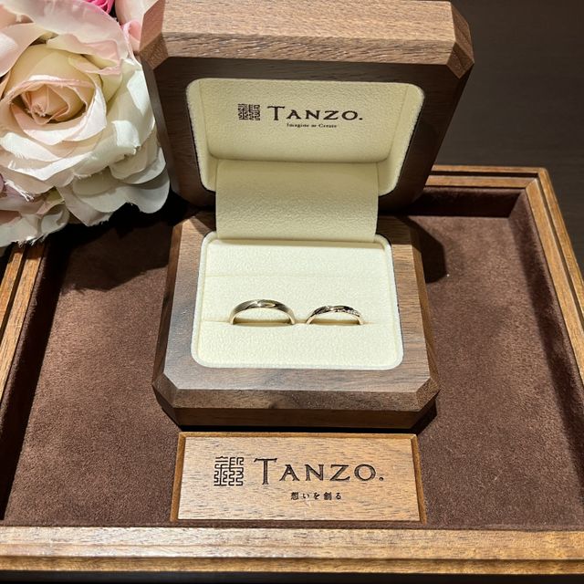 【TANZO.(鍛造指輪)の口コミ】 ぷっくり加工が他のお店では見たことのないデザインで一目惚れしてしまい…