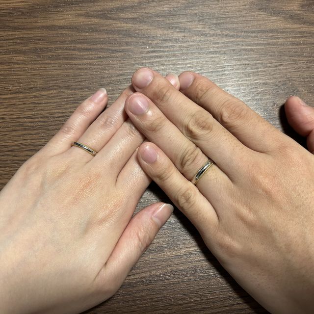 【アイプリモ(I-PRIMO)の口コミ】 ミルがゴールドでよく見るとハート型のデザインで可愛いです。重ね付けも…