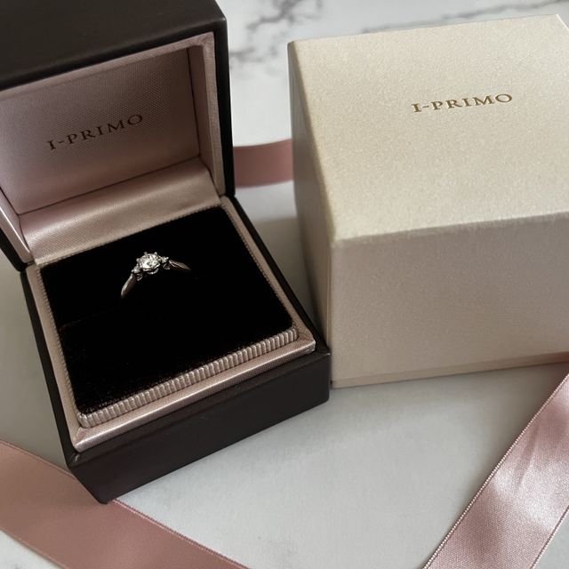 【アイプリモ(I-PRIMO)の口コミ】 リングのデザインは骨格ストレートのためストレートタイプを選択しました…