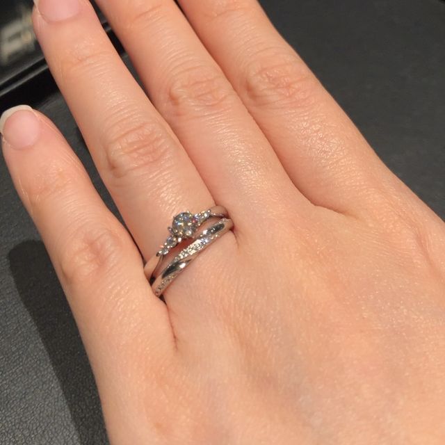 【エクセルコダイヤモンド(EXELCO DIAMOND)の口コミ】 複数のブランドを検討した中でエレガントなブランドのイメージと、つけ心…