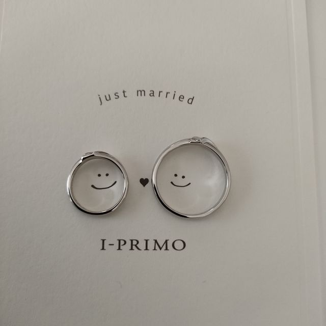 【アイプリモ(I-PRIMO)の口コミ】 やはりデザインが一番気に入りました。シンプルなのも考えましたが、指の…