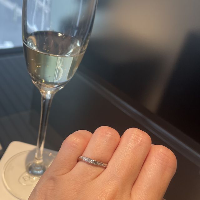 【エクセルコダイヤモンド(EXELCO DIAMOND)の口コミ】 ダイヤの質がよかった！4Cの基準が一番良いものであることをしっかり説明…