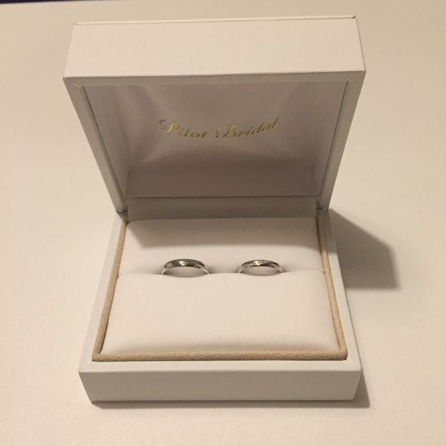 【PILOT BRIDAL(パイロットブライダル)の口コミ】 シンプルなデザインと、はめ心地の良さに惹かれて購入を決意しました。文…