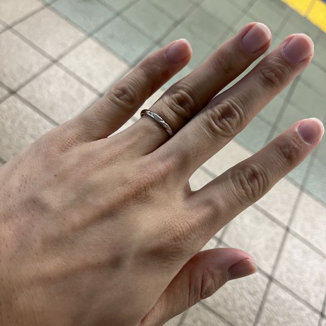 【鎌倉彫金工房の口コミ】 デザインとサイズがオーダーメイドで作れるため、失敗がない。一生に一度…