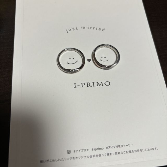 【アイプリモ(I-PRIMO)の口コミ】 プラチナとブラウンゴールドの2色使いが一味変わっていてとても気に入りま…