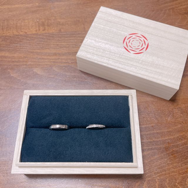 【出雲結(いずもゆい)の口コミ】 職人の手作りで唯一無二のところが気に入ってます。結婚指輪を買い、ダイ…