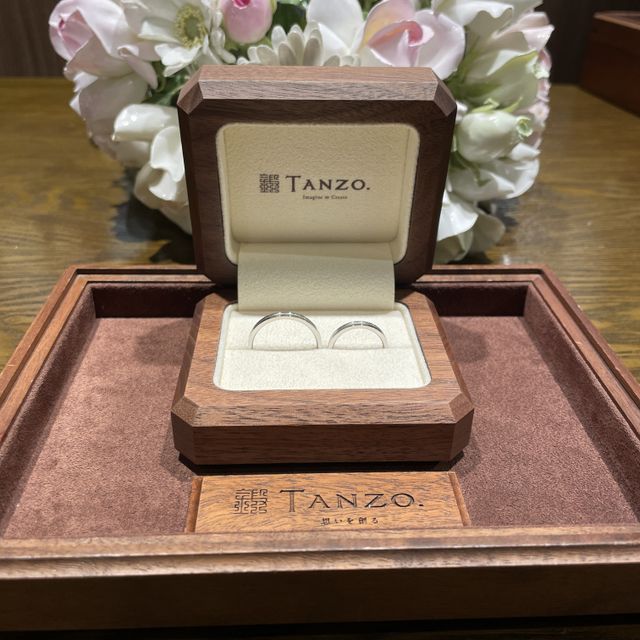 【TANZO.(鍛造指輪)の口コミ】 鍛造という製法に惹かれてお伺いしましたが、落ち着いた店舗で、製法や素…