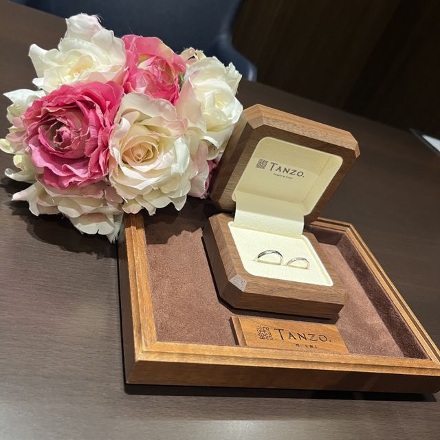 【TANZO.(鍛造指輪)の口コミ】 素材やデザインを自分で考えて、想像している理想の指輪を作成できる所。…