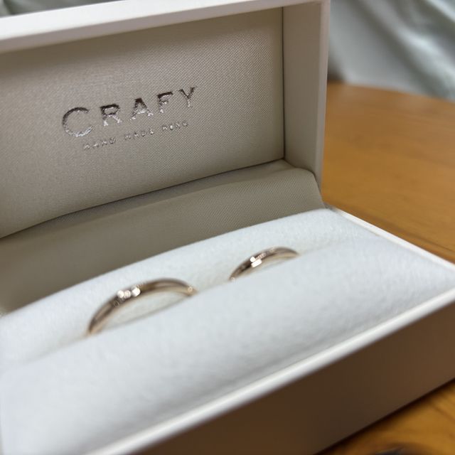 【CRAFY(クラフィ)の口コミ】 はじめての指輪作りでワクワクしていました。
これから一生の宝物になるの…