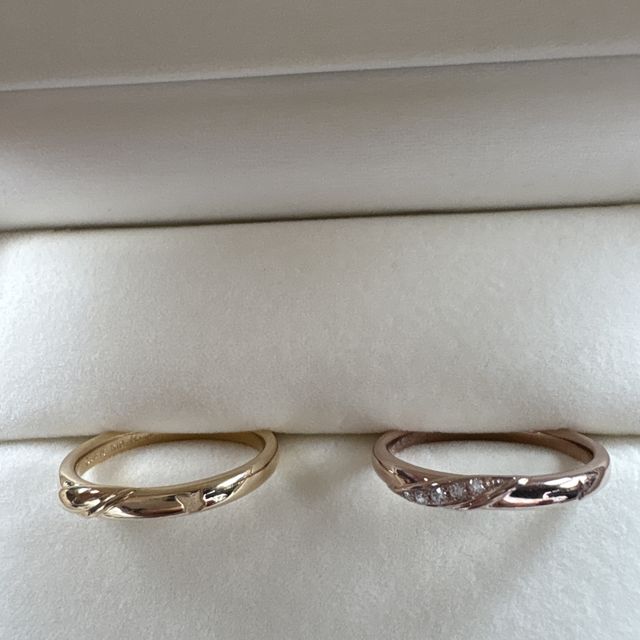 【ケイウノ ブライダル(K.UNO BRIDAL)の口コミ】 ディズニーのチップとデールのデザインを元にフルオーダーで作成してもら…