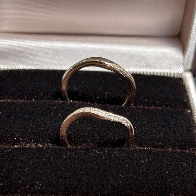 【アイプリモ(I-PRIMO)の口コミ】 メンズの指輪にはミルがありシンプルな指輪ではありますが、とてもおしゃ…