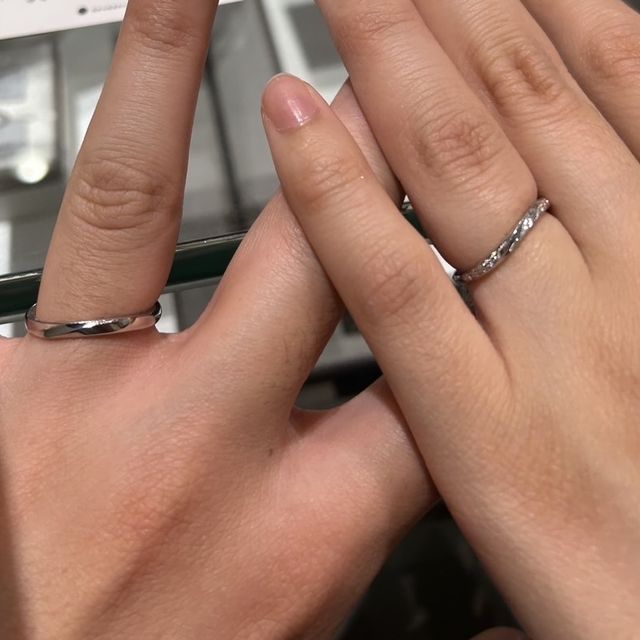 【アイプリモ(I-PRIMO)の口コミ】 男性用リングのデザインは他とあまり変わらないものですが、女性用リング…