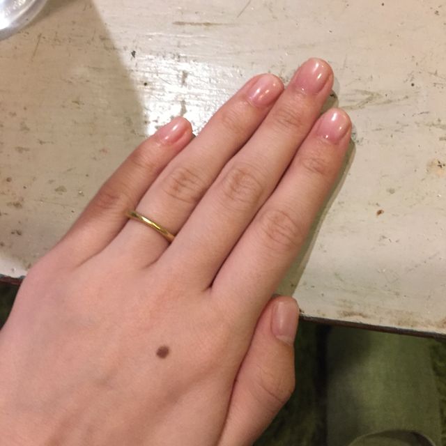 【ith(イズ)の口コミ】 いわゆる結婚指輪らしい結婚指輪が苦手だったので、カジュアルなファッシ…