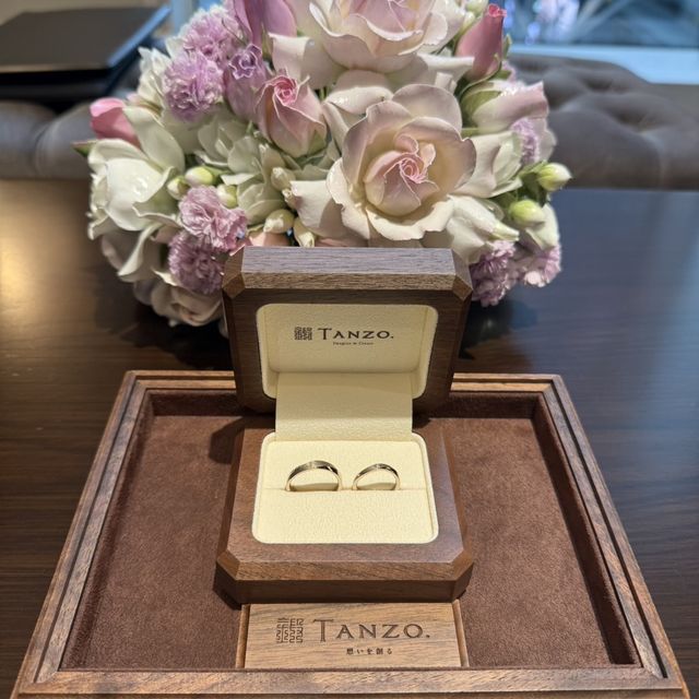 【TANZO.(鍛造指輪)の口コミ】 フルオーダーで、自分の好きなデザインで指輪が作れるところがとても魅力…