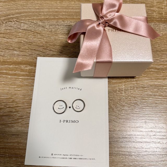 【アイプリモ(I-PRIMO)の口コミ】 可愛い指輪が良かったのでキラキラと光るデザインに惹かれました。ペアの…