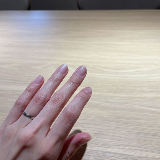 【BONDS(ボンズ)の口コミ】 シンプルでどんな場面でも付けられるものを選びました！シンプルですが鏡…