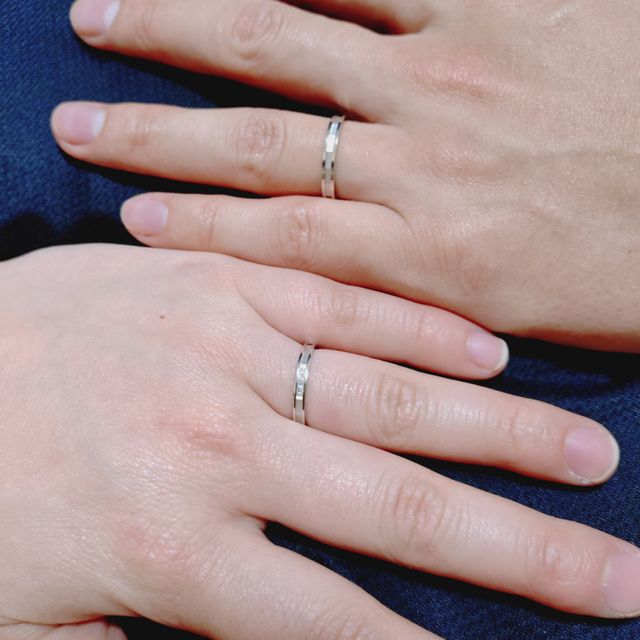 【PILOT BRIDAL(パイロットブライダル)の口コミ】 シンプルでありながら個性を出していて、何十年つけても飽きないデザイン…